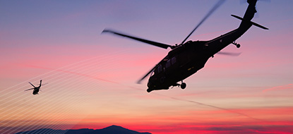 Military image of helicopters